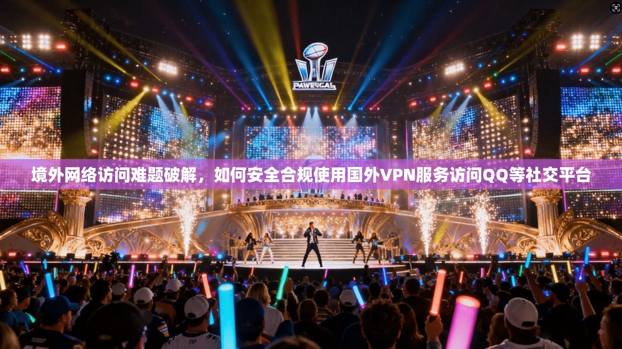境外网络访问难题破解，如何安全合规使用国外VPN服务访问QQ等社交平台  第1张