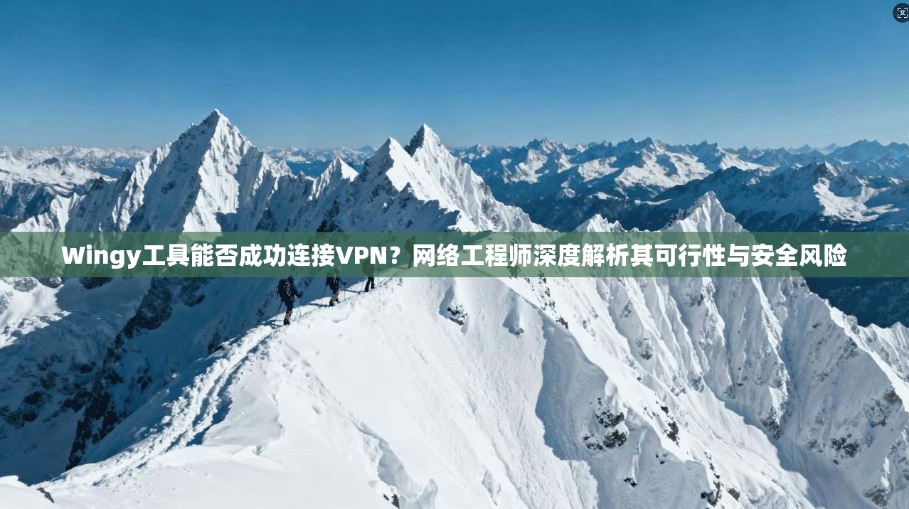 Wingy工具能否成功连接VPN？网络工程师深度解析其可行性与安全风险  第1张