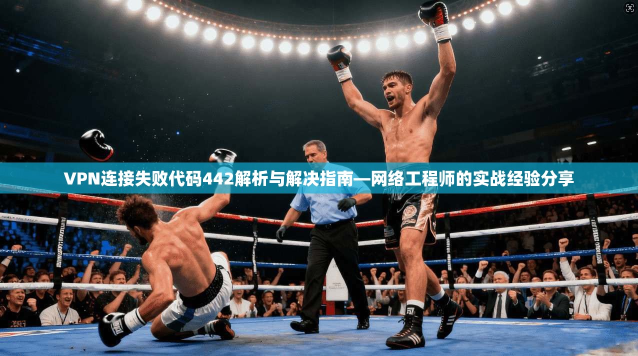 VPN连接失败代码442解析与解决指南—网络工程师的实战经验分享  第1张