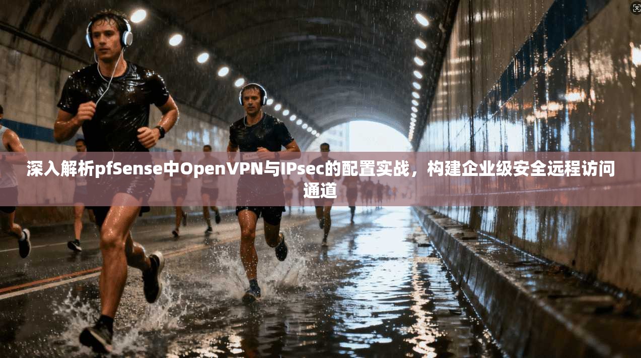 深入解析pfSense中OpenVPN与IPsec的配置实战，构建企业级安全远程访问通道  第1张
