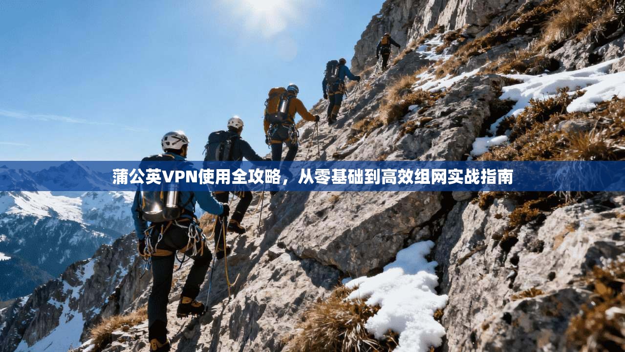 蒲公英VPN使用全攻略，从零基础到高效组网实战指南  第1张