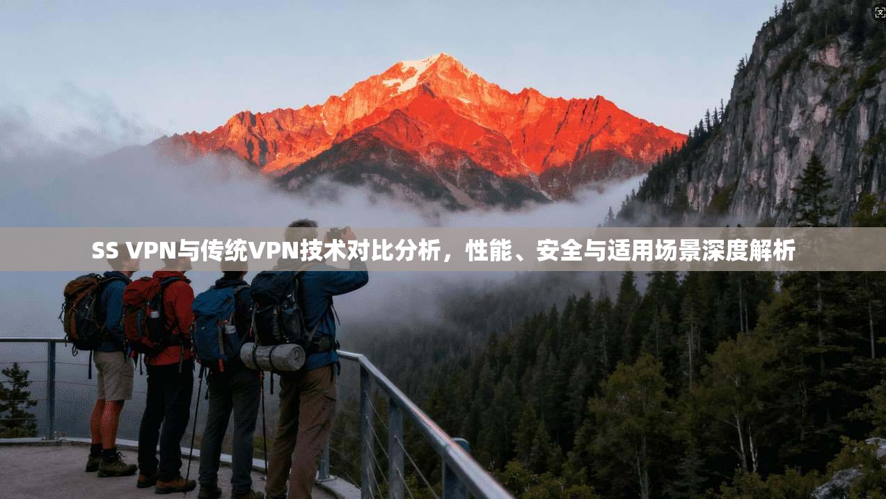 SS VPN与传统VPN技术对比分析，性能、安全与适用场景深度解析  第1张