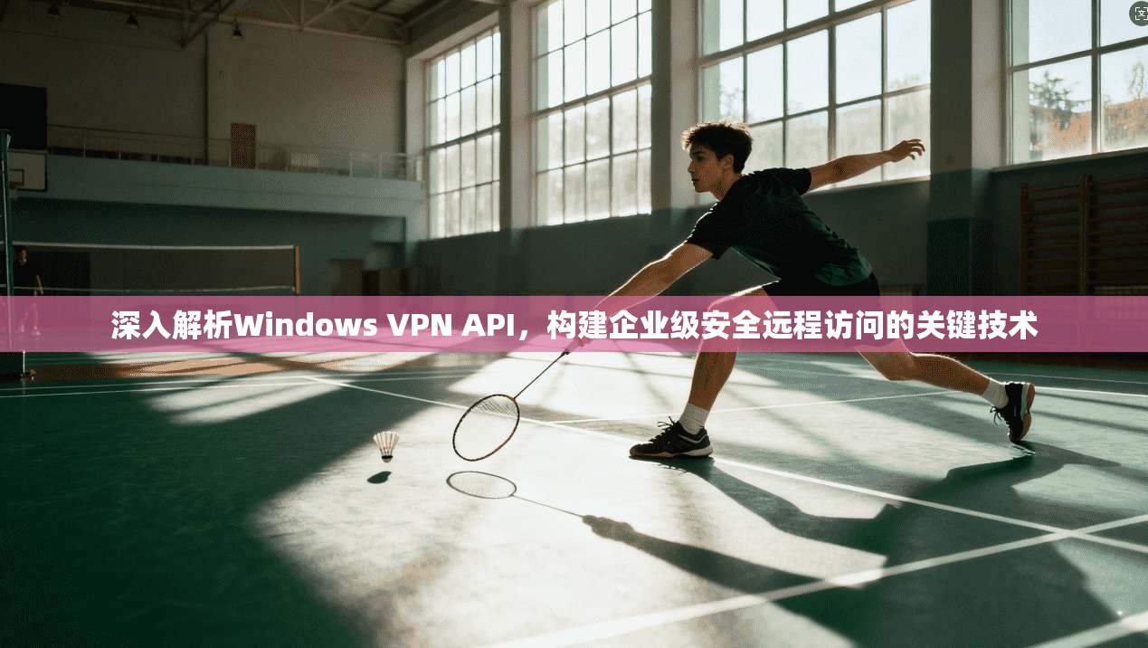 深入解析Windows VPN API，构建企业级安全远程访问的关键技术  第1张