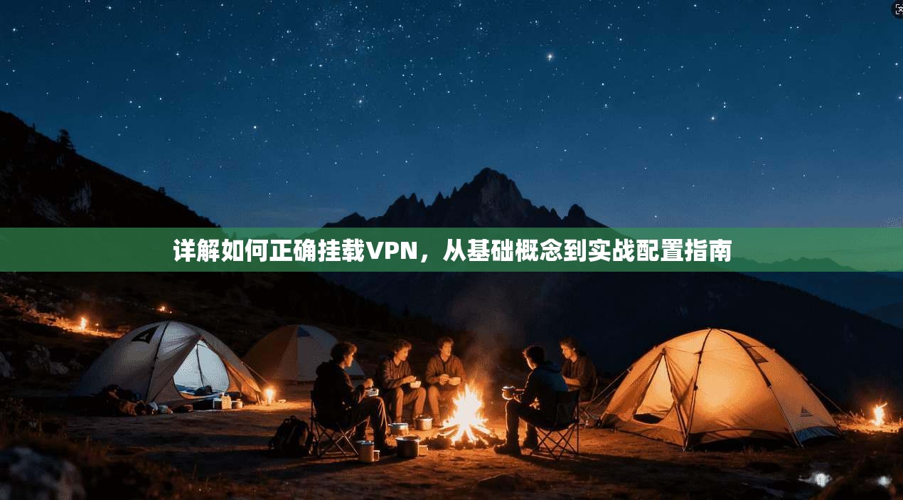 详解如何正确挂载VPN，从基础概念到实战配置指南  第1张