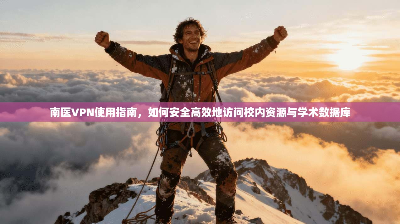 南医VPN使用指南，如何安全高效地访问校内资源与学术数据库  第1张