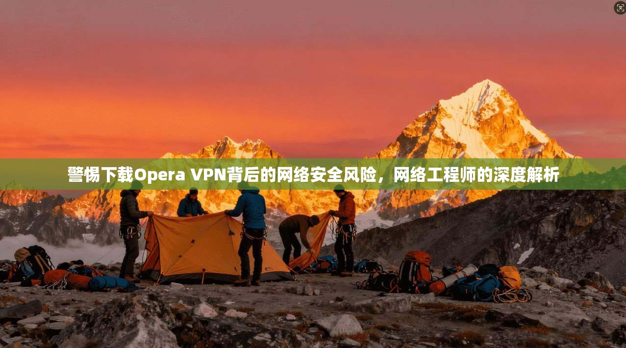 警惕下载Opera VPN背后的网络安全风险，网络工程师的深度解析  第1张
