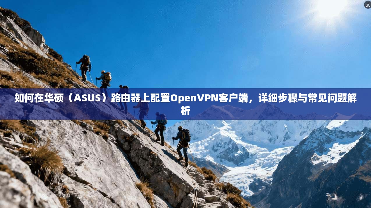 如何在华硕（ASUS）路由器上配置OpenVPN客户端，详细步骤与常见问题解析  第1张