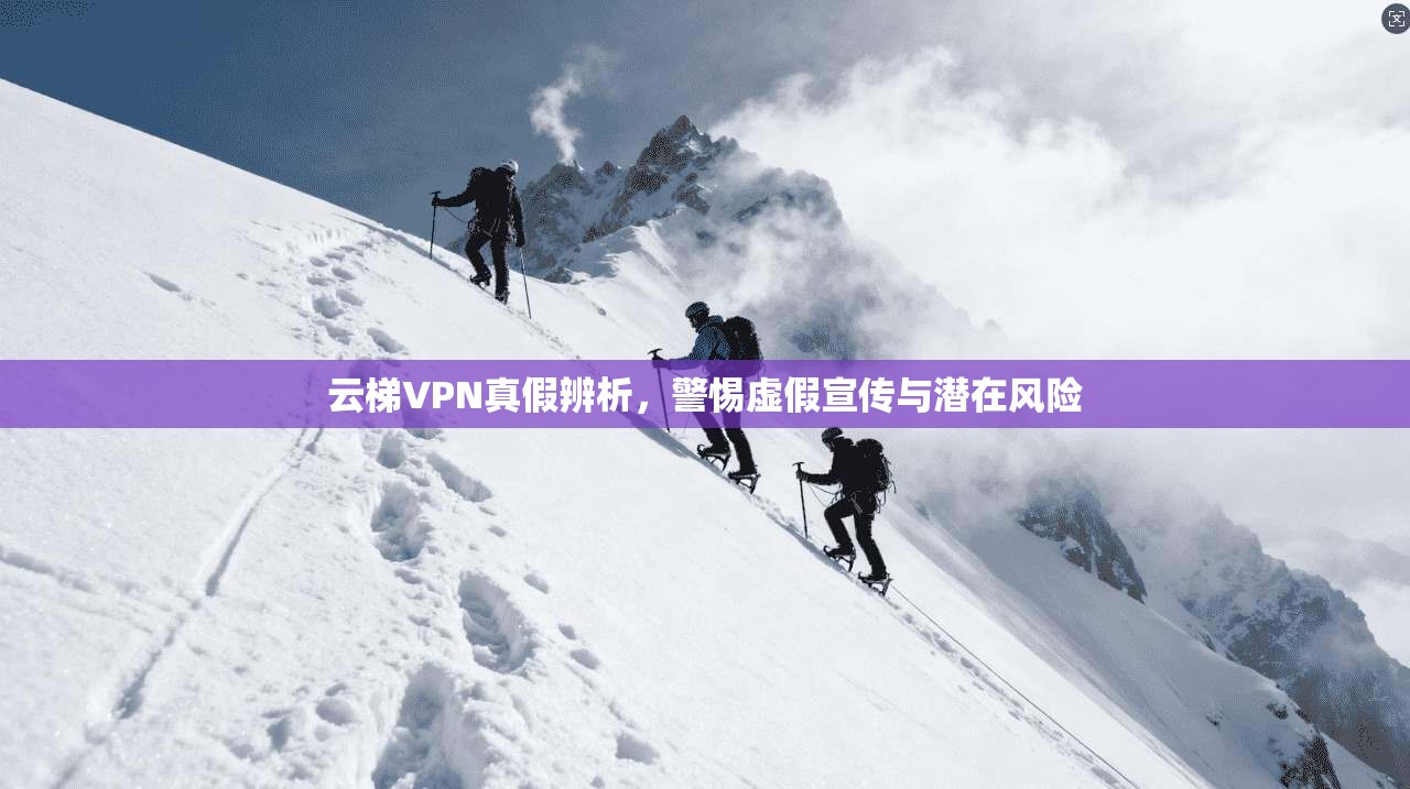 云梯VPN真假辨析，警惕虚假宣传与潜在风险  第1张