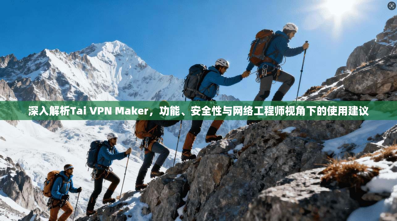 深入解析Tai VPN Maker，功能、安全性与网络工程师视角下的使用建议  第1张
