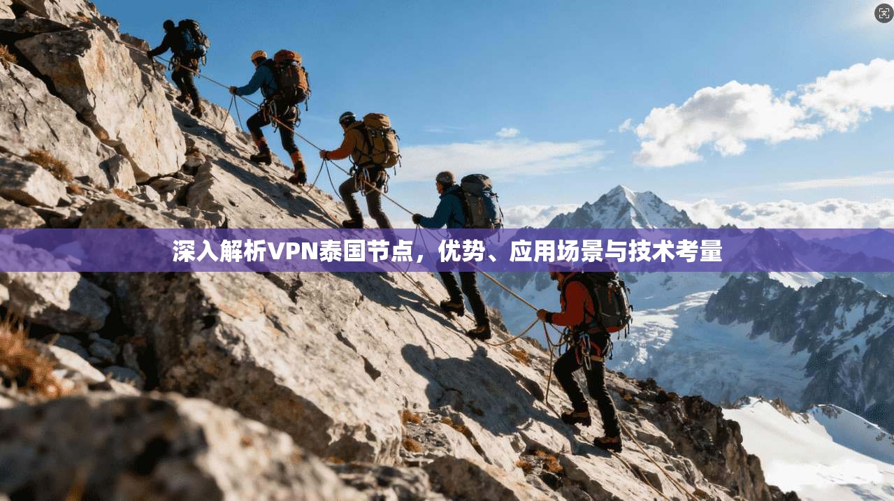 深入解析VPN泰国节点，优势、应用场景与技术考量  第1张