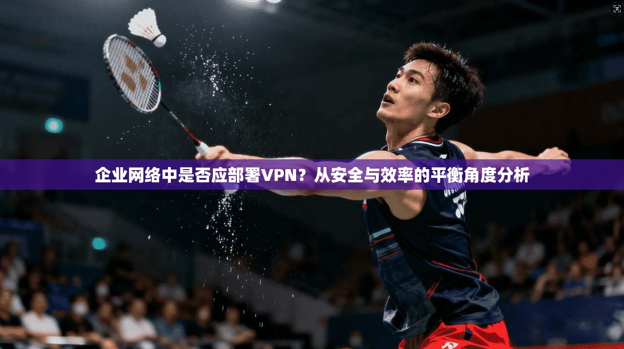 企业网络中是否应部署VPN？从安全与效率的平衡角度分析  第1张
