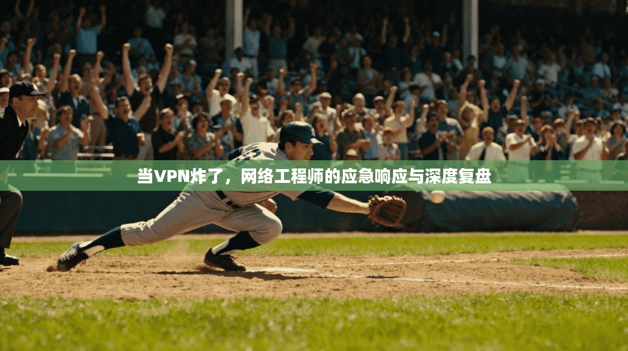 当VPN炸了，网络工程师的应急响应与深度复盘  第1张