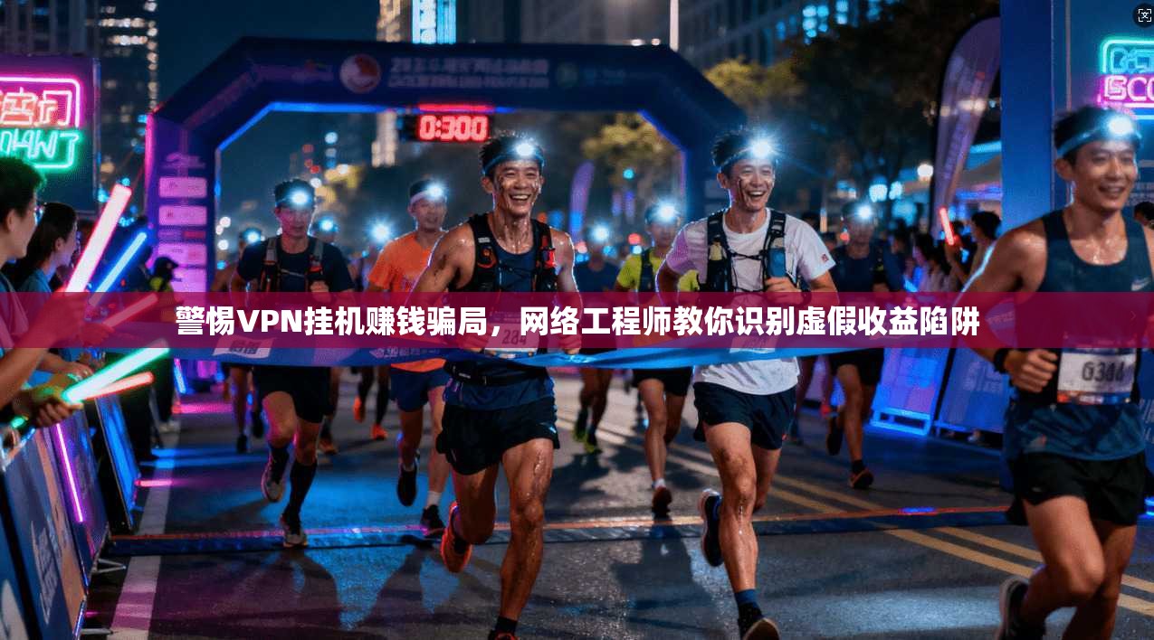 警惕VPN挂机赚钱骗局，网络工程师教你识别虚假收益陷阱  第1张