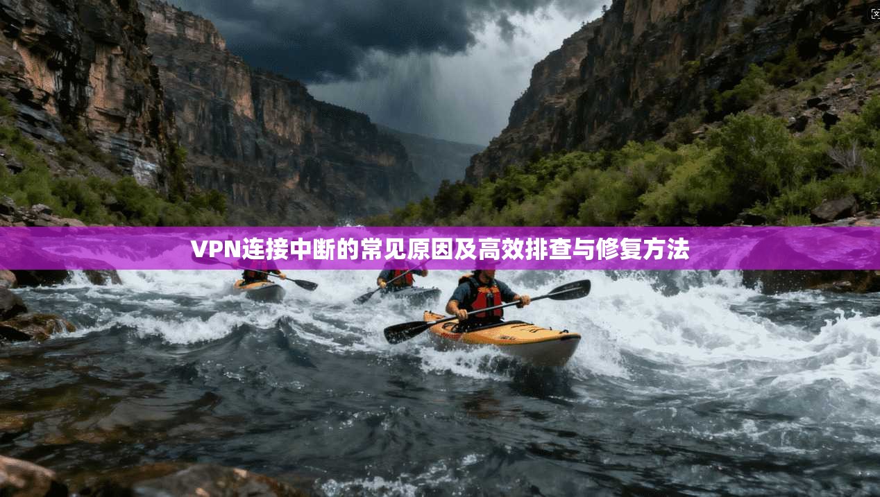 VPN连接中断的常见原因及高效排查与修复方法  第1张