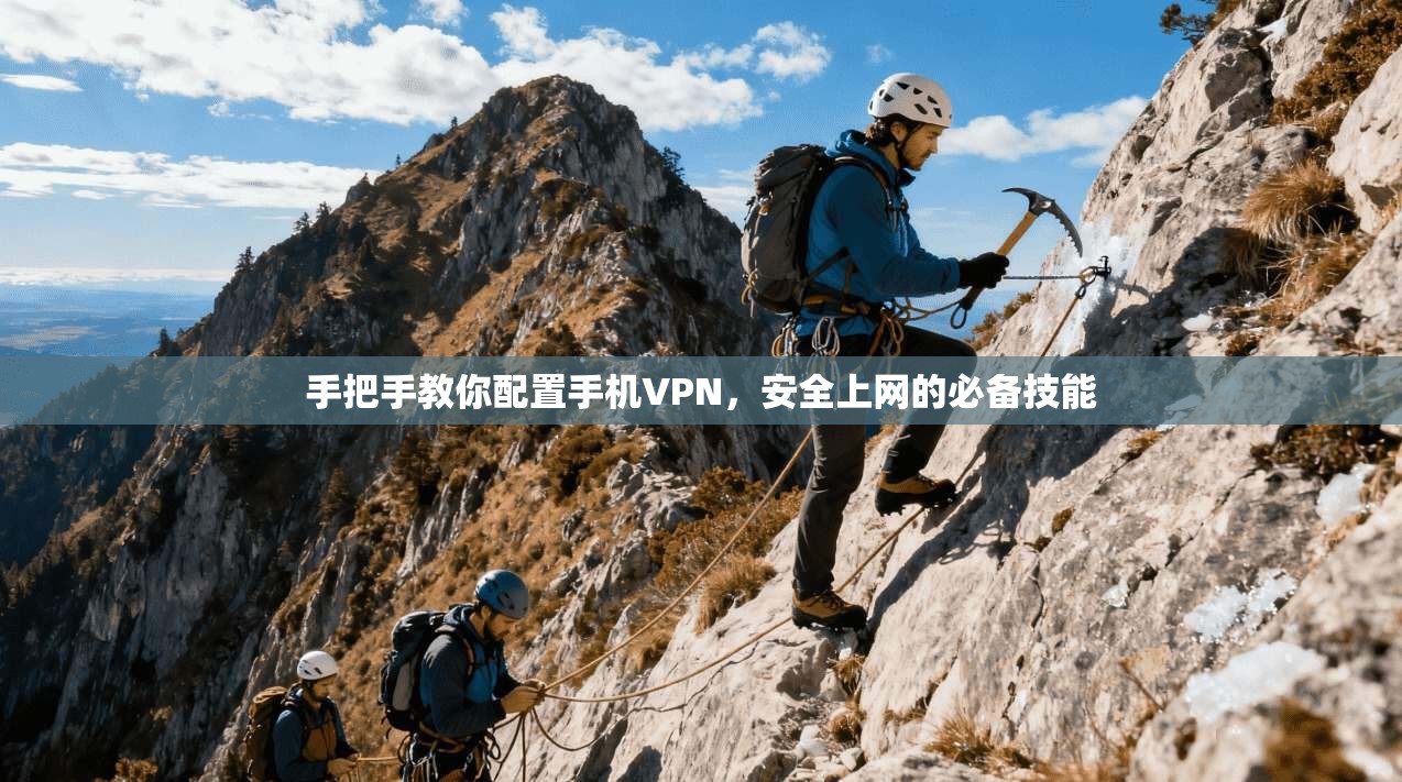 手把手教你配置手机VPN，安全上网的必备技能  第1张