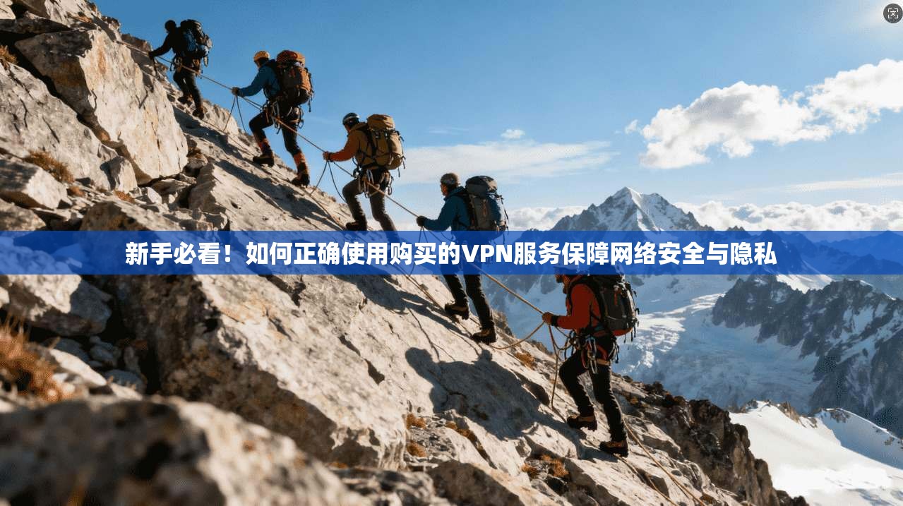 新手必看！如何正确使用购买的VPN服务保障网络安全与隐私  第1张