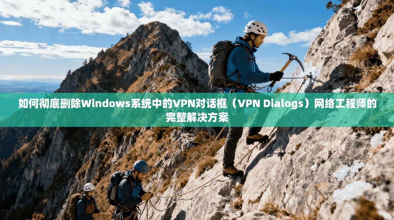 如何彻底删除Windows系统中的VPN对话框(VPN Dialogs)网络工程师的完整解决方案 第1张 如何彻底删除Windows系统中的VPN对话框(VPN Dialogs)网络工程师的完整解决方案 第1张