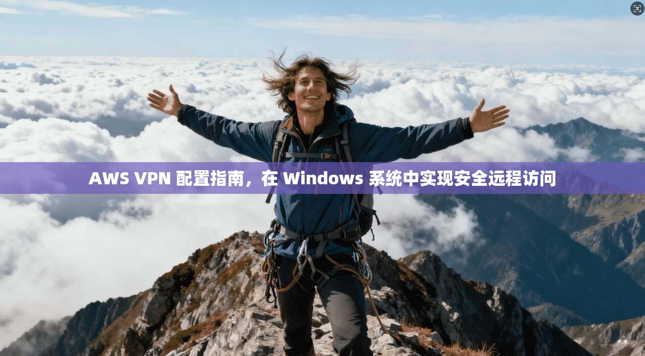 AWS VPN 配置指南，在 Windows 系统中实现安全远程访问  第1张
