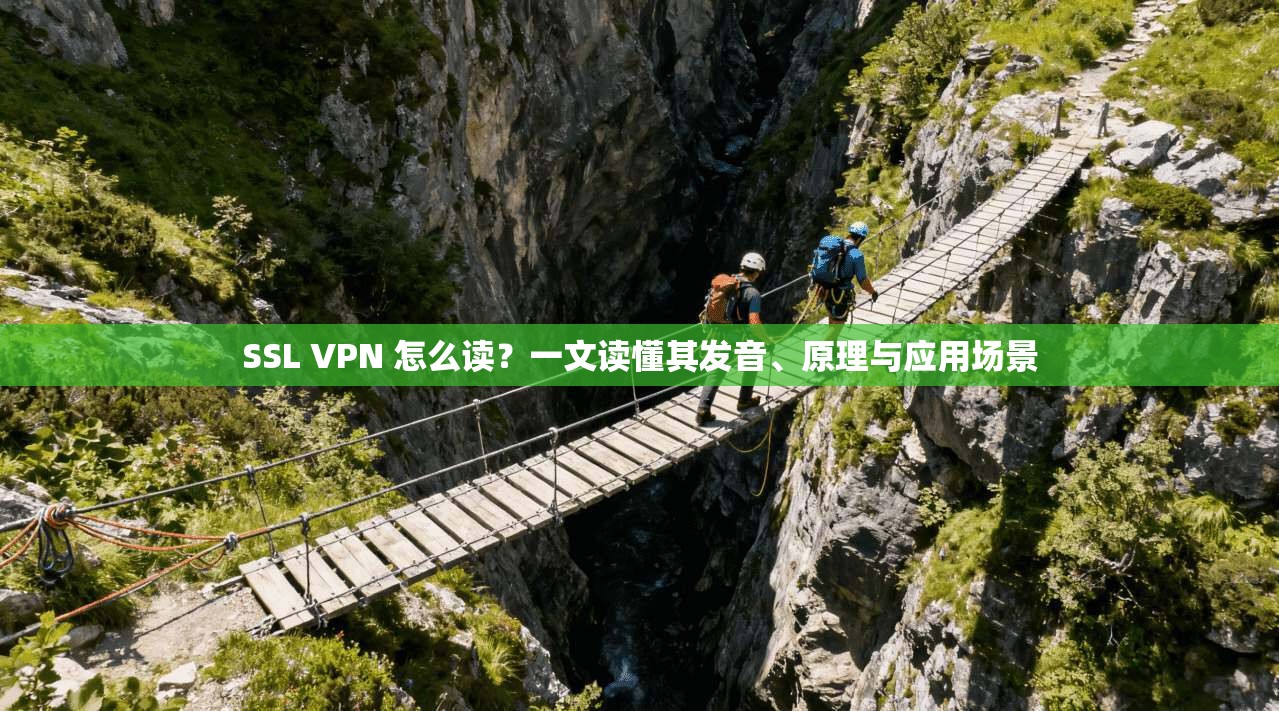 SSL VPN 怎么读？一文读懂其发音、原理与应用场景  第1张