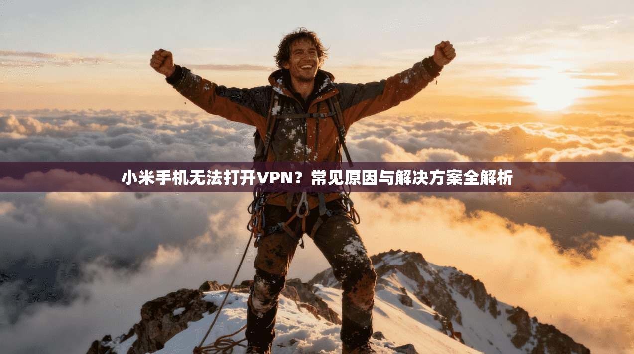 小米手机无法打开VPN？常见原因与解决方案全解析  第1张