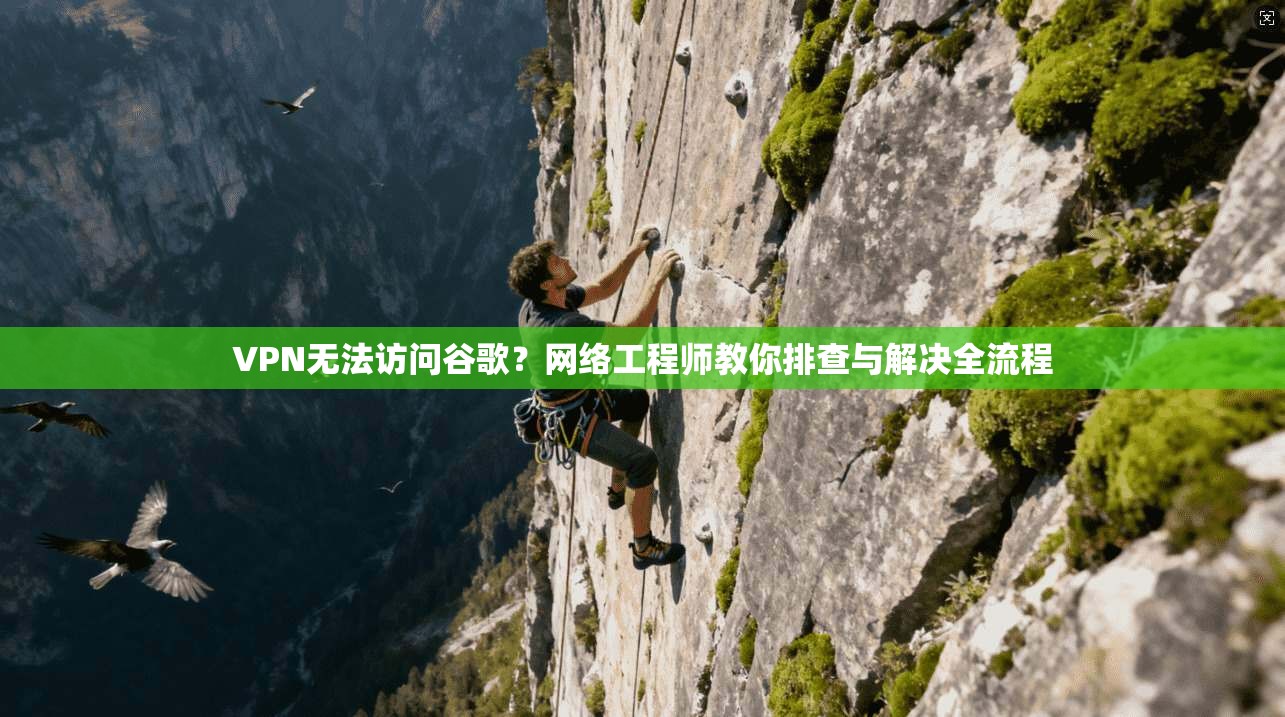 VPN无法访问谷歌？网络工程师教你排查与解决全流程  第1张