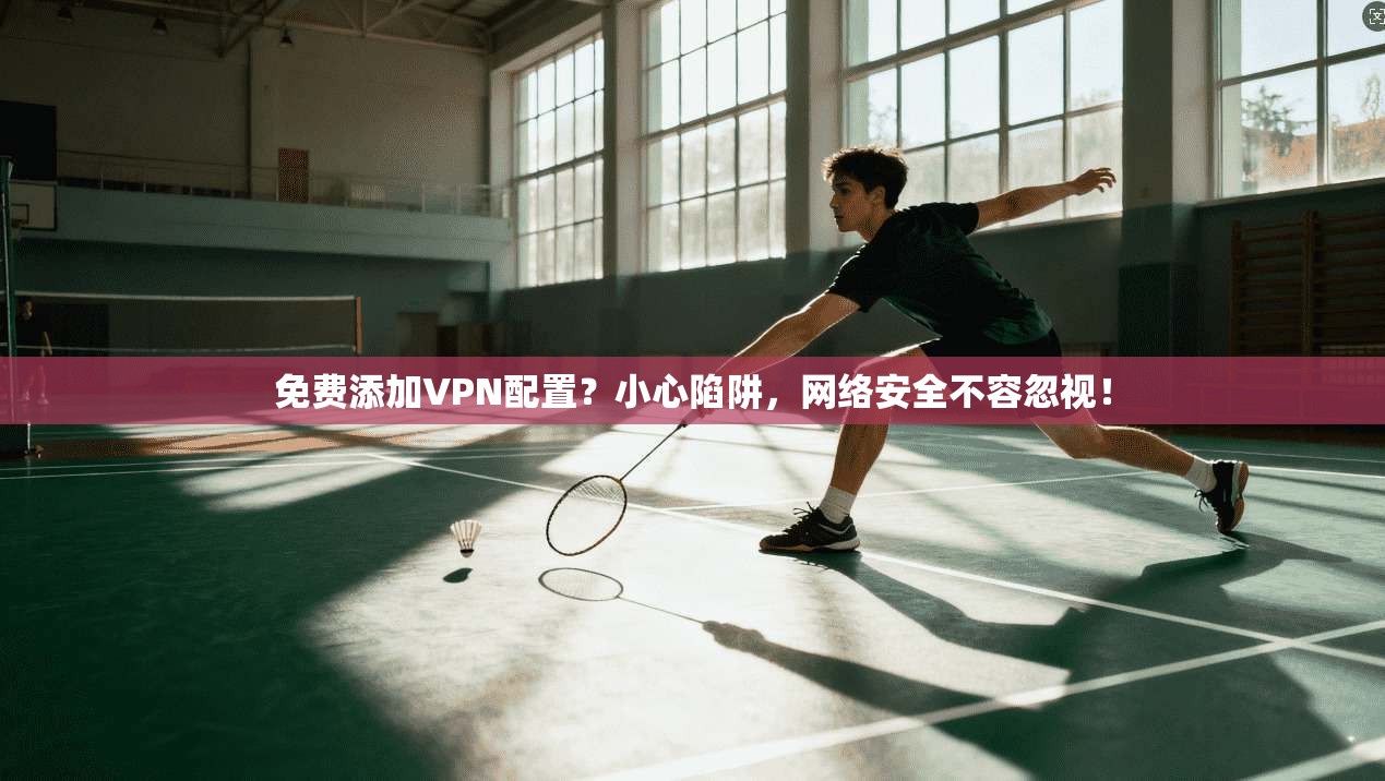 免费添加VPN配置？小心陷阱，网络安全不容忽视！  第1张