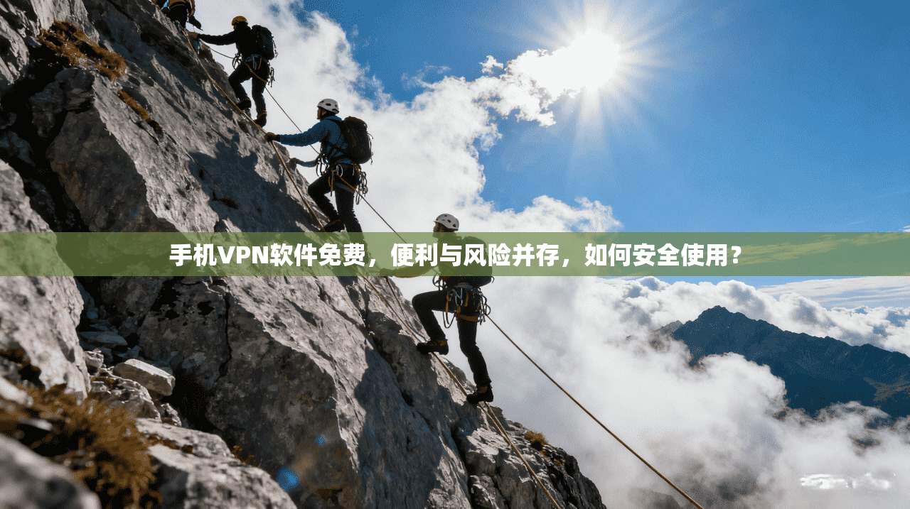 手机VPN软件免费,便利与风险并存,如何安全使用? 第1张 手机VPN软件免费,便利与风险并存,如何安全使用? 第1张