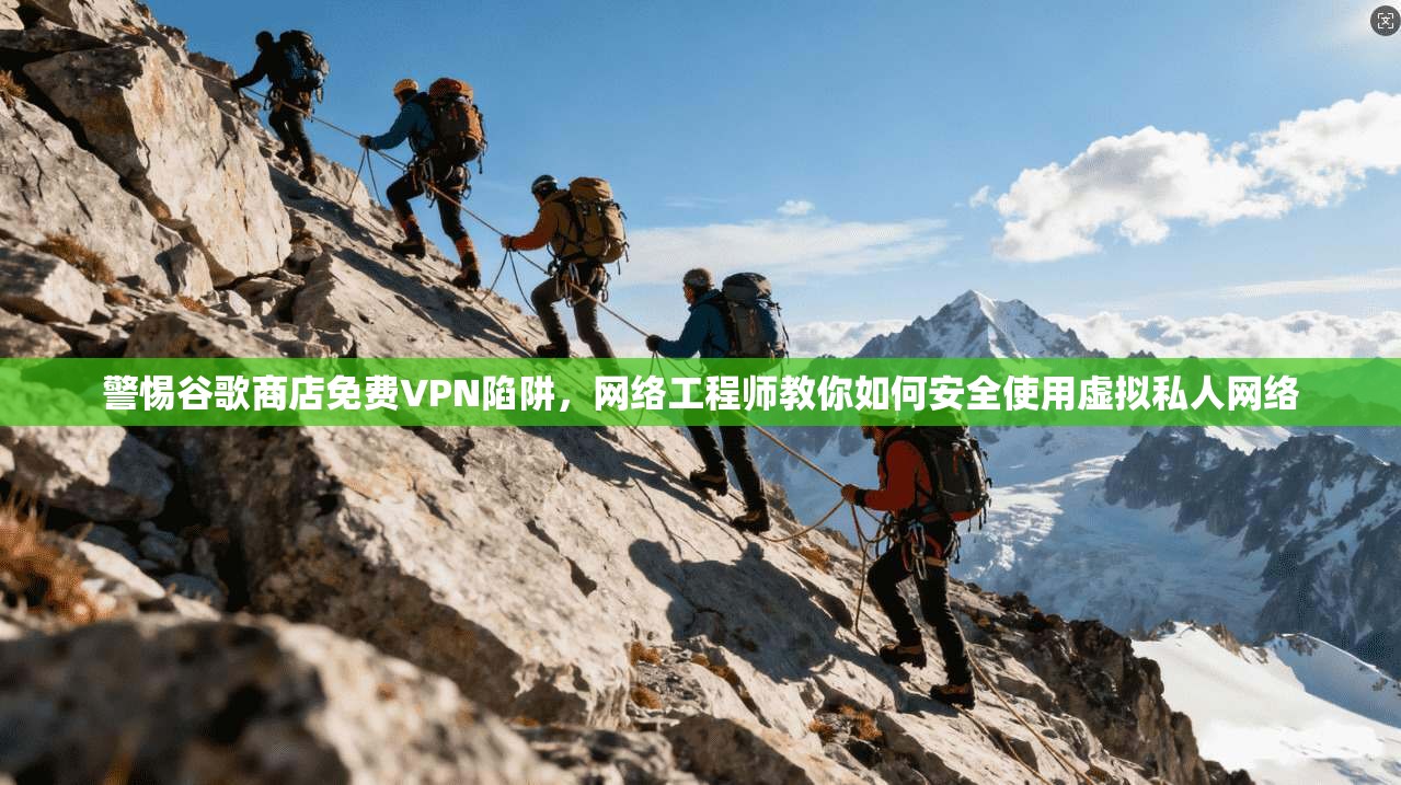 警惕谷歌商店免费VPN陷阱，网络工程师教你如何安全使用虚拟私人网络  第1张