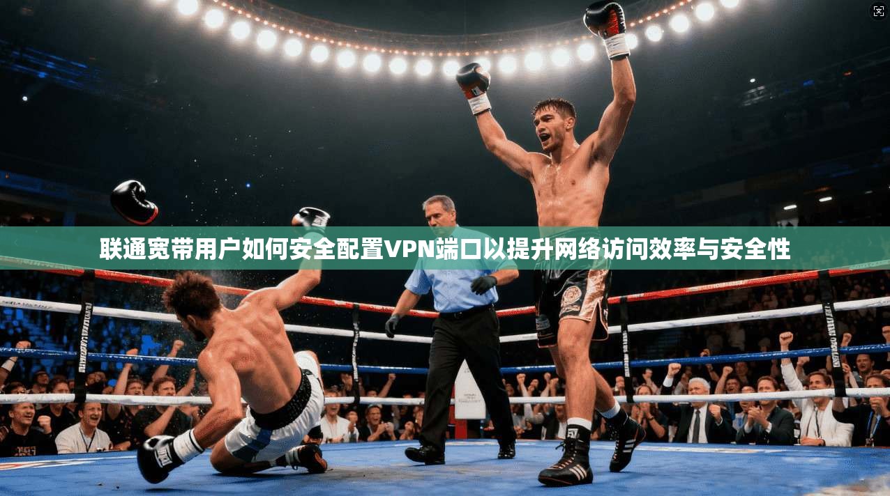 联通宽带用户如何安全配置VPN端口以提升网络访问效率与安全性 第1张 联通宽带用户如何安全配置VPN端口以提升网络访问效率与安全性 第1张