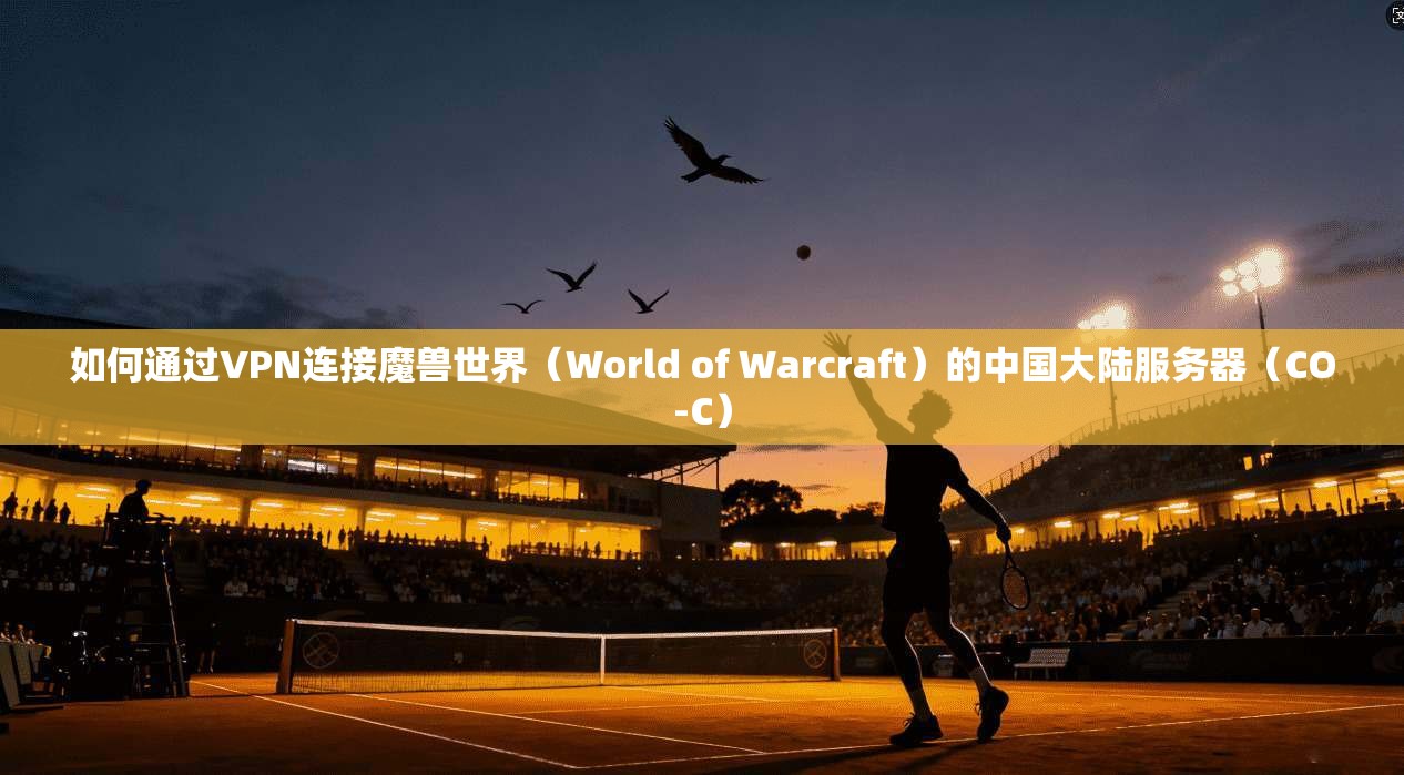 如何通过VPN连接魔兽世界(World of Warcraft)的中国大陆服务器(CO-C) 第1张 如何通过VPN连接魔兽世界(World of Warcraft)的中国大陆服务器(CO-C) 第1张