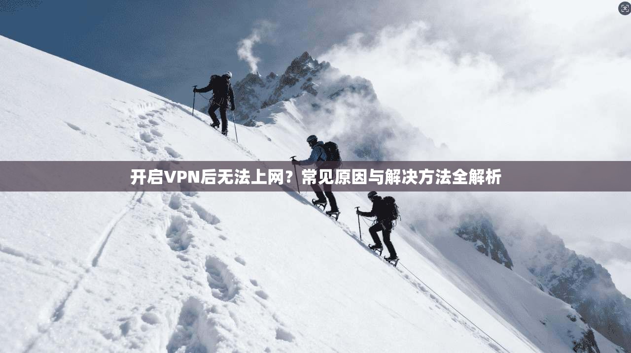 开启VPN后无法上网？常见原因与解决方法全解析  第1张