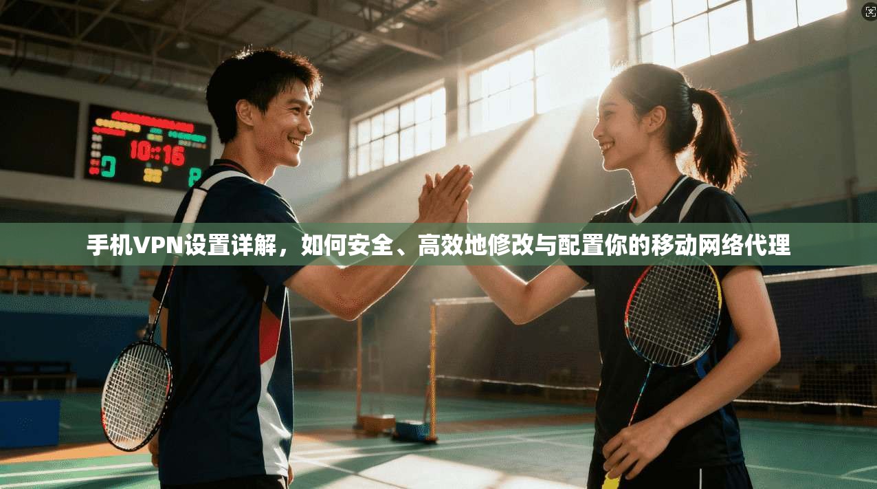 手机VPN设置详解,如何安全、高效地修改与配置你的移动网络代理 第1张 手机VPN设置详解,如何安全、高效地修改与配置你的移动网络代理 第1张