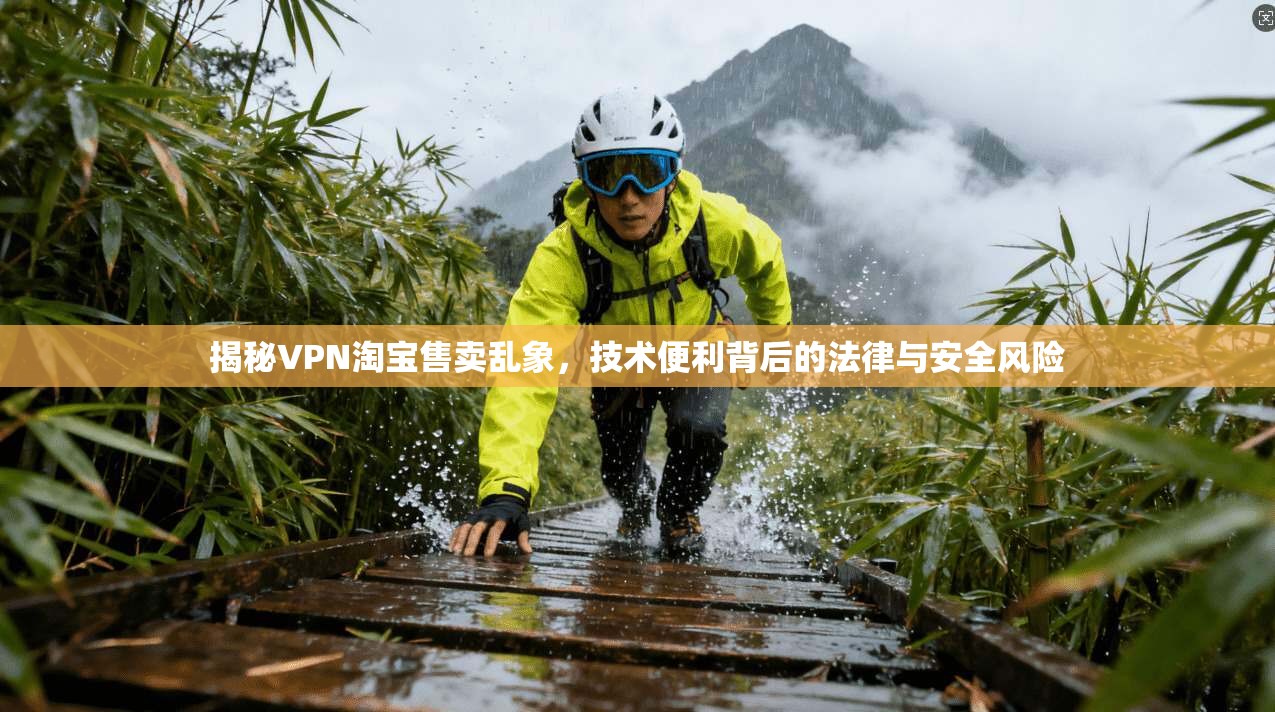 揭秘VPN淘宝售卖乱象，技术便利背后的法律与安全风险  第1张