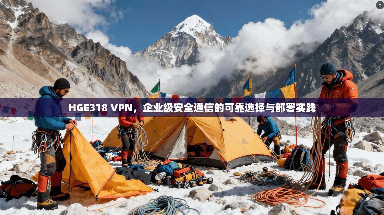 HGE318 VPN,企业级安全通信的可靠选择与部署实践 第1张 HGE318 VPN,企业级安全通信的可靠选择与部署实践 第1张