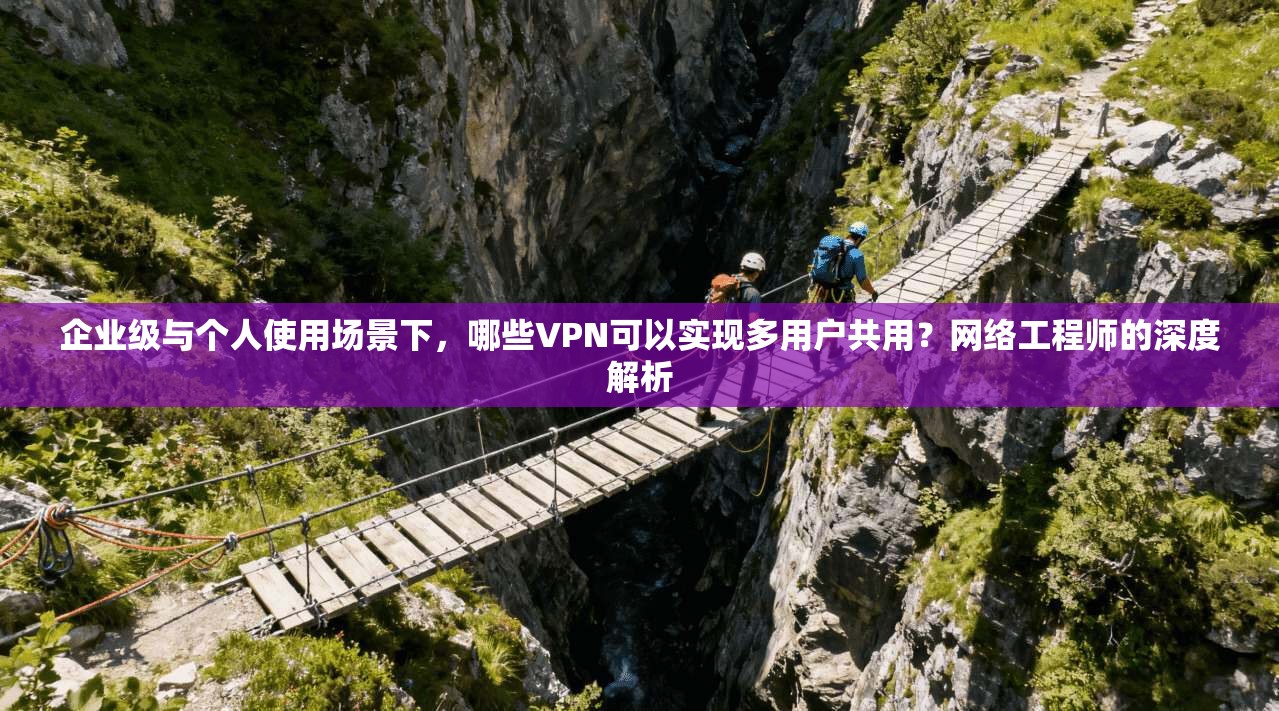 企业级与个人使用场景下,哪些VPN可以实现多用户共用?网络工程师的深度解析 第1张 企业级与个人使用场景下,哪些VPN可以实现多用户共用?网络工程师的深度解析 第1张