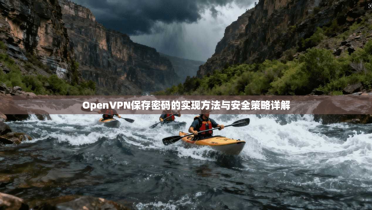 OpenVPN保存密码的实现方法与安全策略详解 第1张 OpenVPN保存密码的实现方法与安全策略详解 第1张