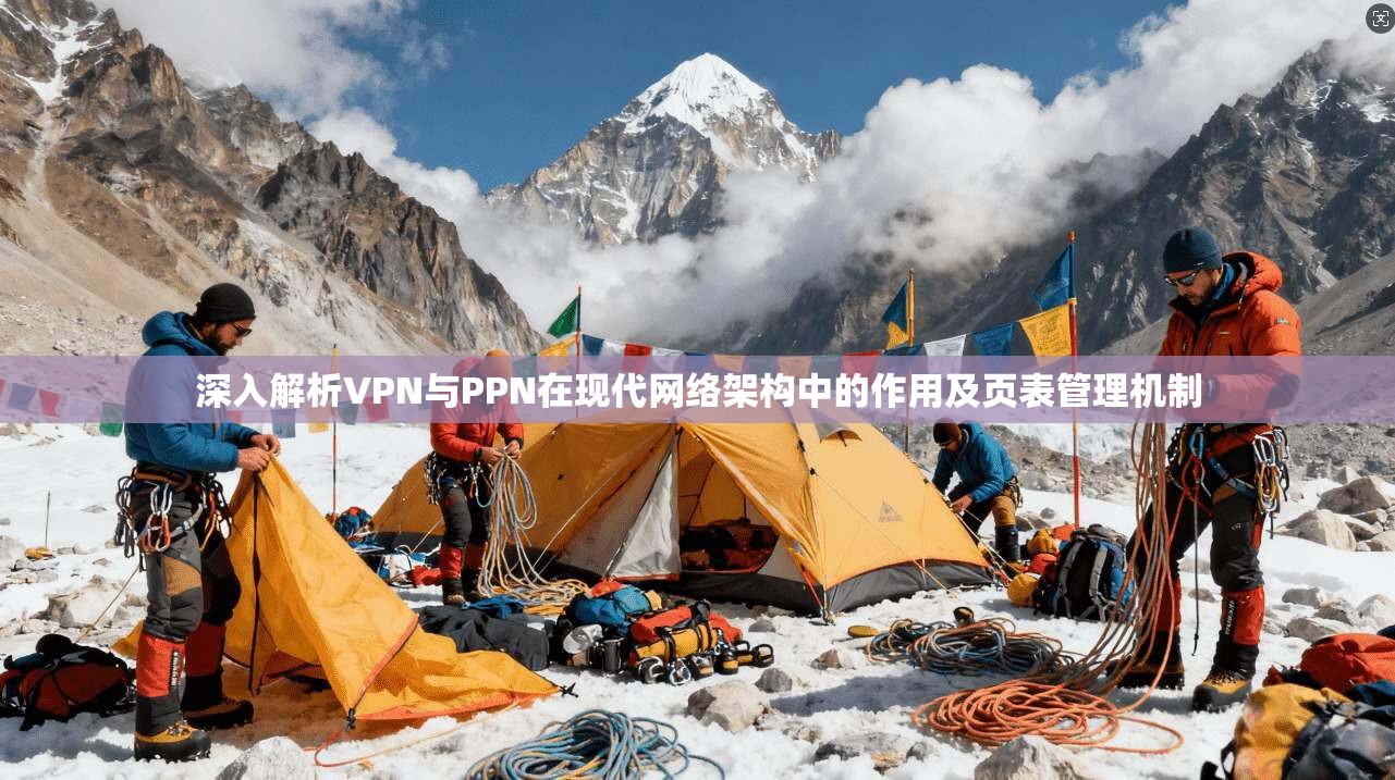 深入解析VPN与PPN在现代网络架构中的作用及页表管理机制  第1张