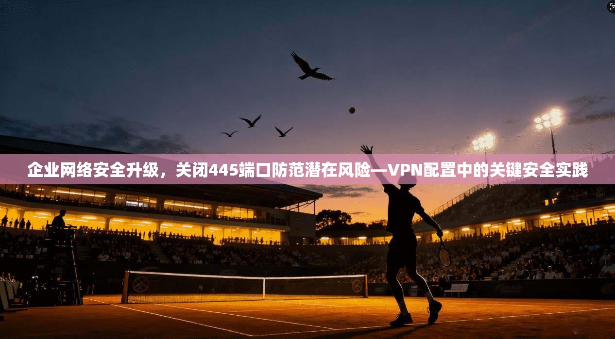 企业网络安全升级,关闭445端口防范潜在风险—VPN配置中的关键安全实践 第1张 企业网络安全升级,关闭445端口防范潜在风险—VPN配置中的关键安全实践 第1张