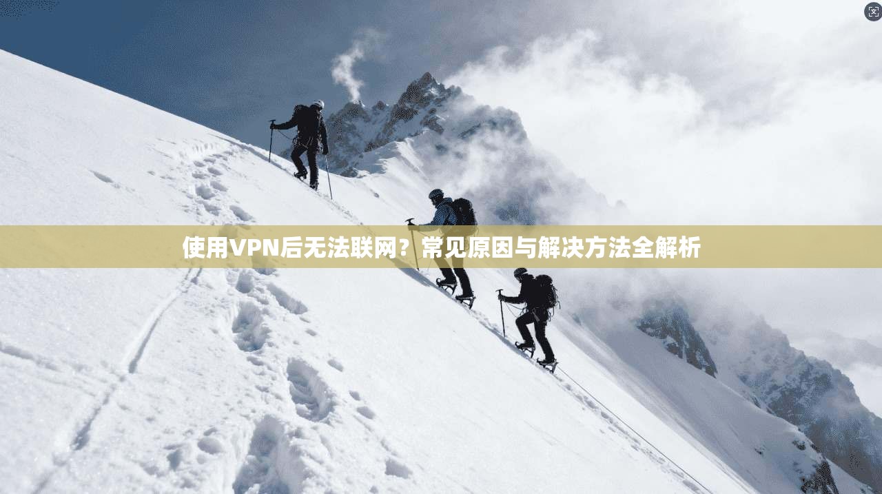 使用VPN后无法联网?常见原因与解决方法全解析 第1张 使用VPN后无法联网?常见原因与解决方法全解析 第1张