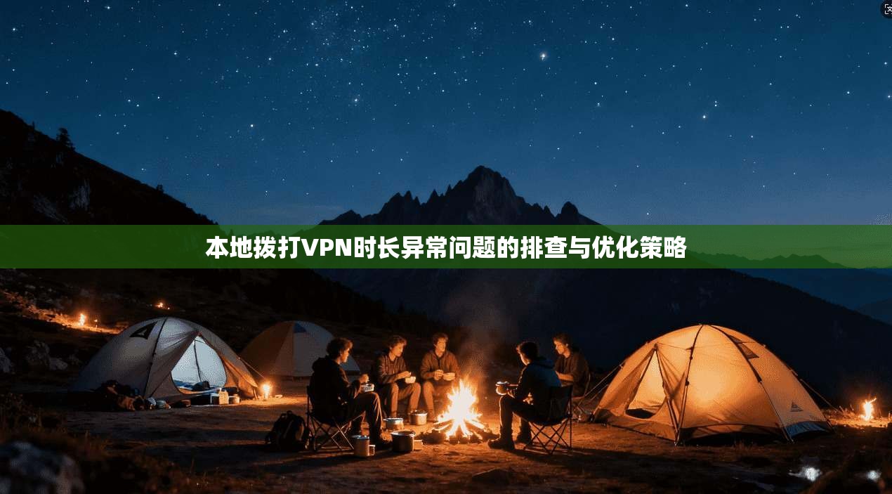 本地拨打VPN时长异常问题的排查与优化策略 第1张 本地拨打VPN时长异常问题的排查与优化策略 第1张